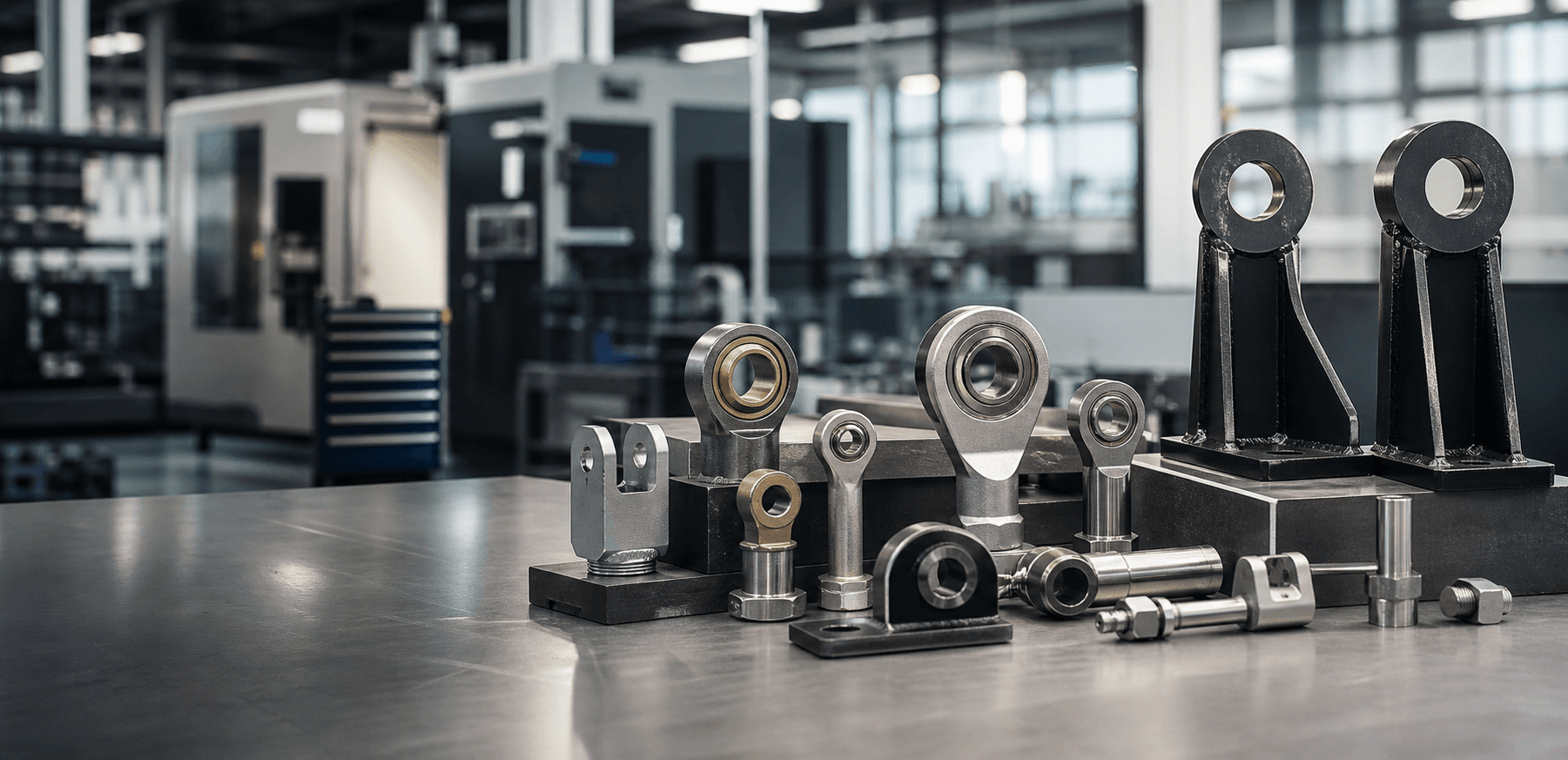 Hydraulic cylinder accessories in a modern manufacturing environment